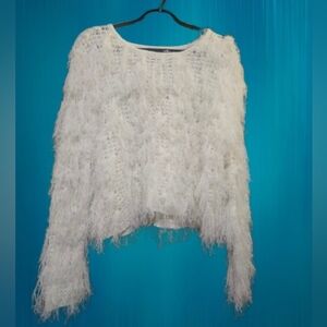 Hayden Cream Textured Sweater